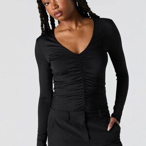 Jockey Person to Person Scrunched Sides Performance Long Sleeve